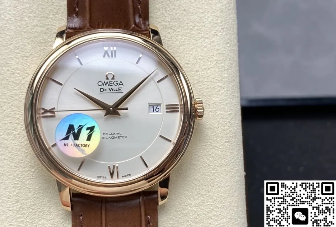 N1 Factory Omega De Ville 424.53.40.20.02.001 1:1 Best Edition Replica Watch